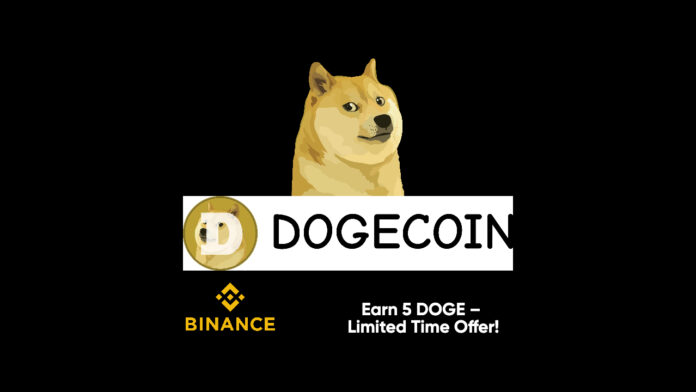 Earn 5 DOGE